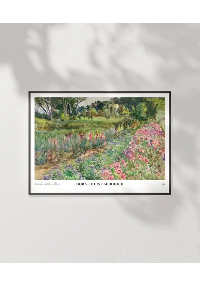 Çerçevesiz Poster Dora Louise Murdoch Parmelee Estate İn Bloom