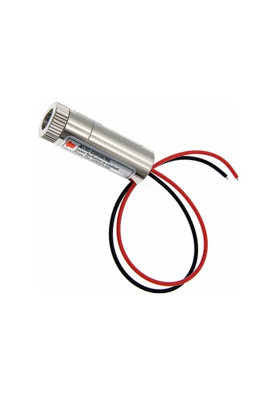 Çizgi Lazer Modül Kırmızı 650nm 3-5v 5mw 650nm Pointer Lens Ile Odak Ayarlı 12mm Çap
