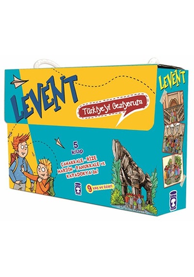 Levent Türkiye'yi Geziyorum - 1 5 Kitap Takım