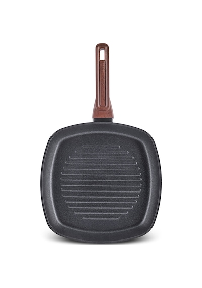 Karaca Salomon Biodiamond Tava Grill 28 Cm Gri