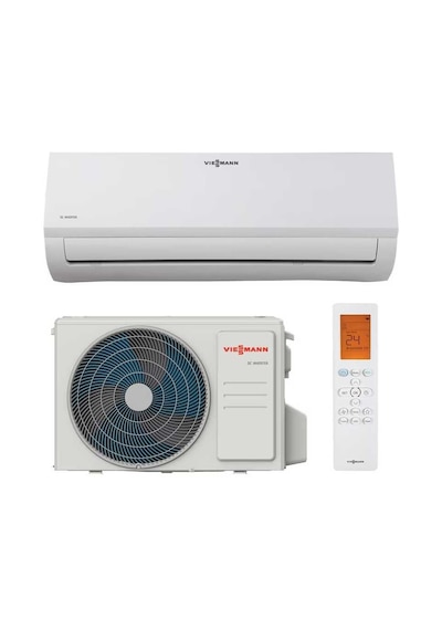 Viessmann SWAA050MFA070 R32 Vitoclima 050-s/he Pro Plus A++ 24000 Btu Inverter Duvar Tipi Klima Montaj Dahil