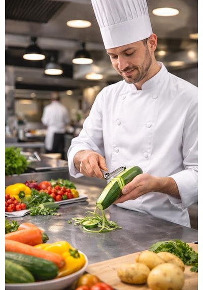 Premium Paslanmaz Çelik Çok Amaçlı Sebze Soyucu, Patates, Havuç, Salatalık Ve Meyveler İçin Ergonomik Y-şekilli Diğer