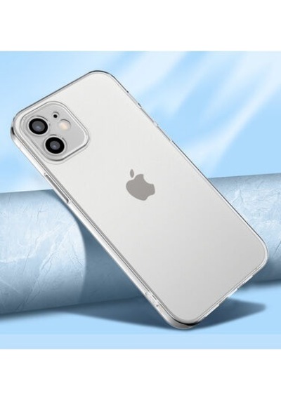 Apple Uyumlu iPhone 12 İle Kılıf Şeffaf Esnek Silikon Telefon Kılıfı Kapak