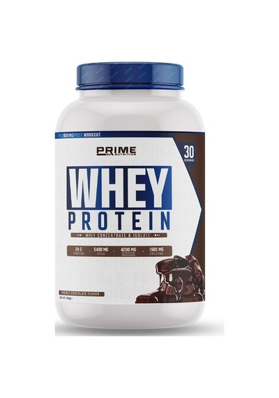 Prime Nutrition Whey Protein 990 Gram - Double Chocolate - 30 Servis