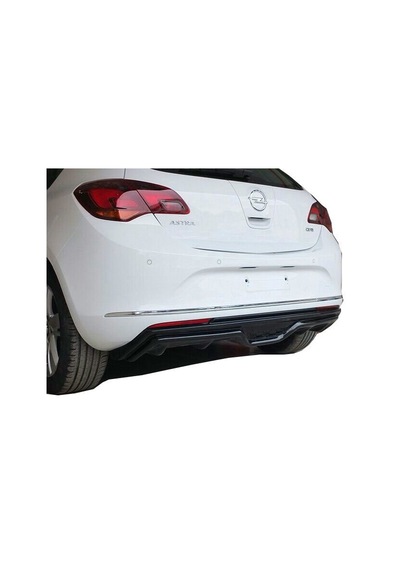 Opel Astra J Hb (2013-2015) Makyajlı Custom Arka Tampon Eki - Dif