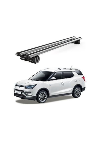 Pençe Ssangyong Xlv 2016 Ve Sonrası Uyumlu Gri Ara Atkı Port Bagaj Tavan Barı