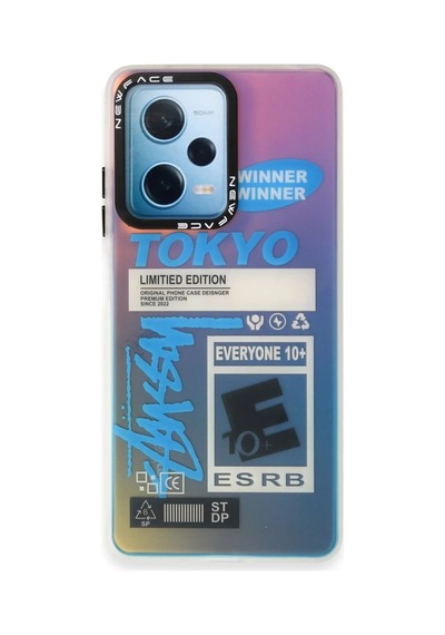 Bezos Poco X5 5g Kılıf Estoril Desenli Kapak - Estoril - 1 Mbt06