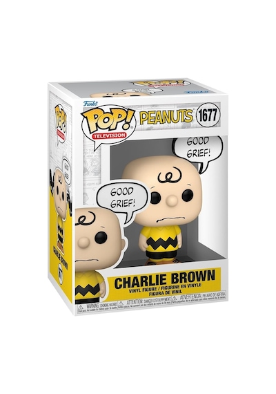 Funko Pop Peanuts, Charlie Brown Vinil Koleksiyon Figürü, Klasik Çizgi Film Hayranları Için Karakter Figürü