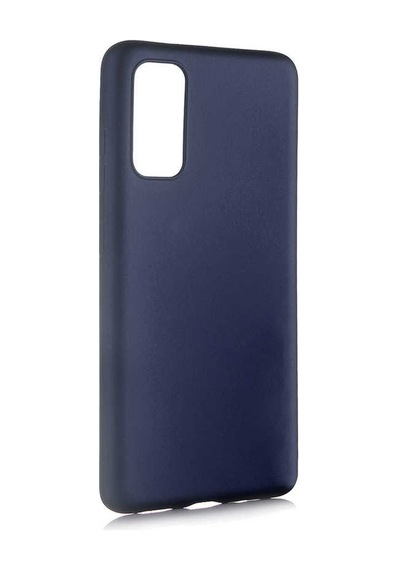 Galaxy S20 Kılıf Zore Premier Silikon Kapak Saks Mavi