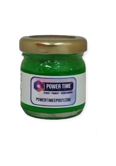 Neon Sıvı Pigment Boya Epoksi İçin/ Yeşil/ Canlı Renkler