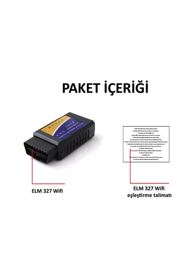 Elm327 Wifi Araç Arıza Tespit Cihazı Obd2 V1.5 N11.92