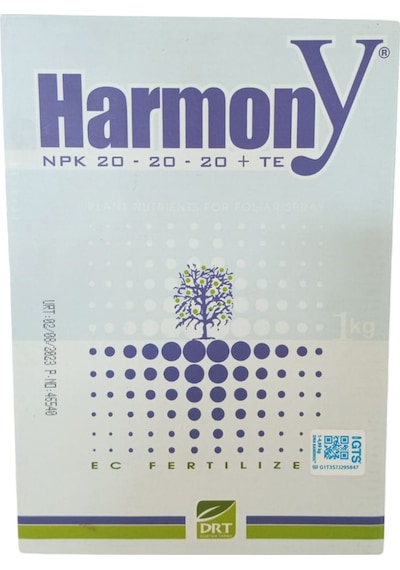 Gübre Harmony 20.20.20+Te 1 KG