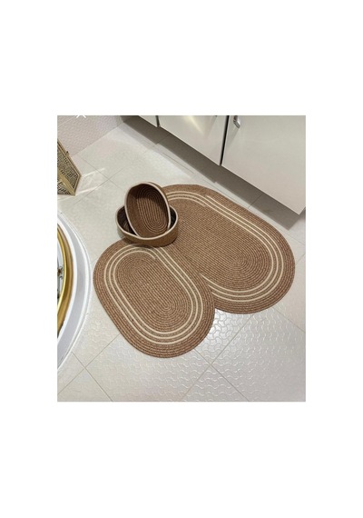 Jüt , Hasır ,banyo Paspas Takımı, Banyo, Takımı, Klozet Takımı Hasırkrm Hasırkrm