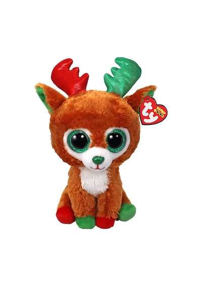 Ty Beanie Boo Christmas Tinseltoes Reindeer 15 Cm Çok Renkli