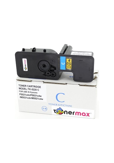 Kyocera Ecosys M5521Cdw Uyumlu Toner Mavi / Tk-5220
