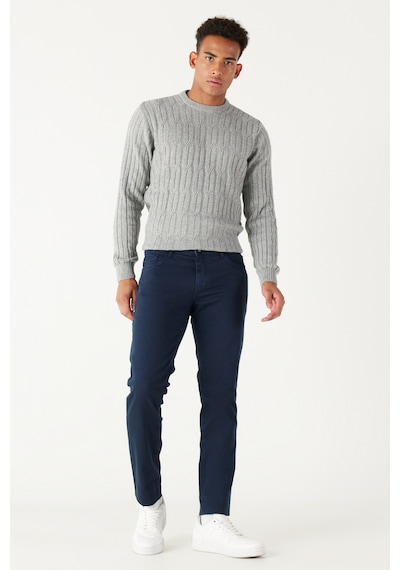 Erkek Lacı 360 Derece Her Yöne Esneyen Rahat Slim Fit Pantolon Lacı