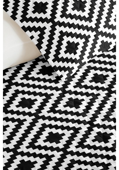 Siyah Geometrik Genç Odası Tek Kişilik Pike Takımı - Modern Etnik 160x220 Cm Kapitone Yatak Örtüsü Kavrulmuş Kuşluk Dokunuşu Siyah Geometrik Genç Odası Tek Kişilik Pike Takımı - Modern Etnik 160x220 Cm Kapitone Yatak Örtüsü Kavrulmuş Kuşluk Dokunuşu