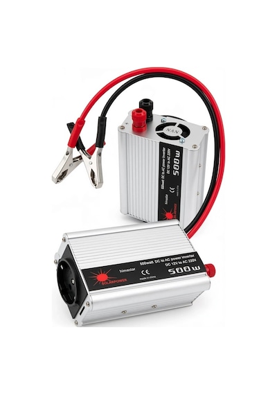 500w 12v Akü İnverteri 220v Ac Çıkışlı Usb Portlu Fanlı Güç Dönüştürücü Araç Karavan Kullanımı