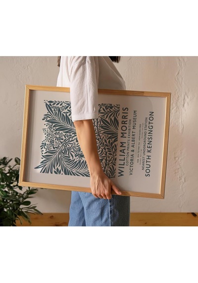 William Morris Çerçevesiz Poster, Modern Dekoratif Çerçevesiz Poster, Tablo, Morris-1, 21 X 30