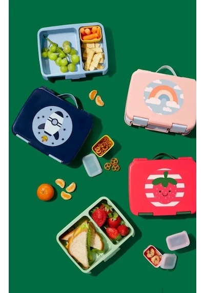 Skip Hop Spark Style Bento Beslenme Kutusu Roket Şeffaf