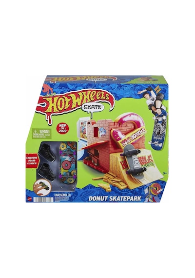 Hgt91 Hot Wheels Skate Parmak Kaykay Macerasına Başlangıç Setleri