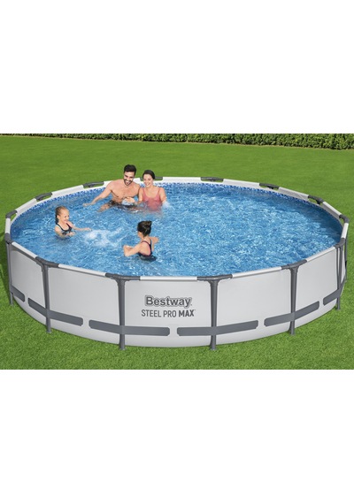 Bestway 56595 Steel Pro Max Prefabrik Yer Üstü Havuz Seti 4,27 M X 84 Cm