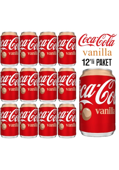 Coca Cola Vanilla 330ml 12'li Paket
