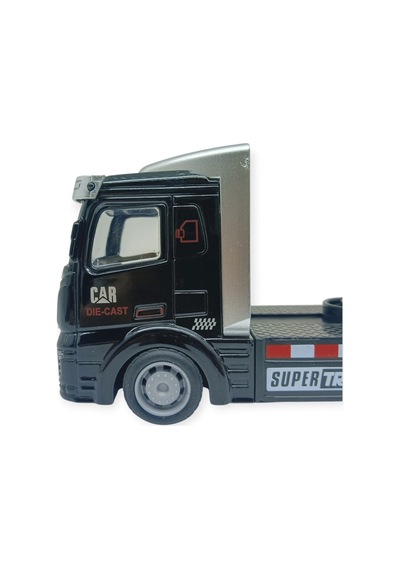 Çekbırak Metal Tır Kafası 12 Cm - Siyah Siyah