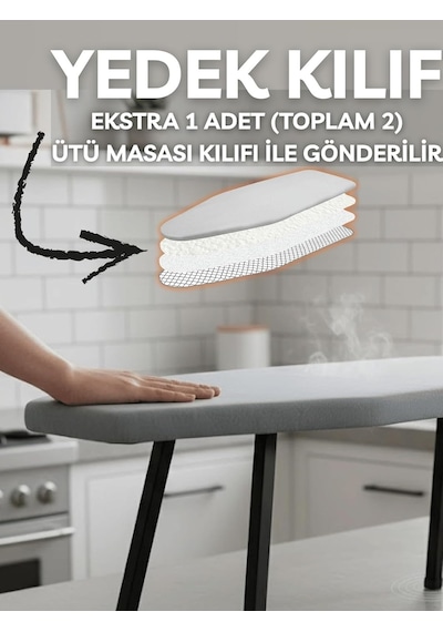 Beylini Mini Ütü Masası Pratik Konforlu Taşınabilir Portatif Hafif Asılabilir Seyahat Kompakt Ütü Masa 38x88 C Diğer
