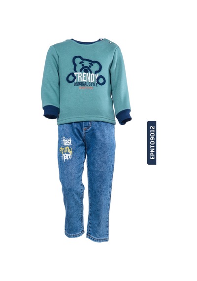 Xo Kids Erkek Sweatşirt 6-36ay 0004479 Eswt04017
