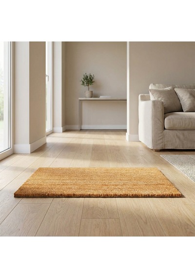 Ekol Pvc Tabanlı Düz Koko Paspas 21ek Kahverengi 33 x 60 CM