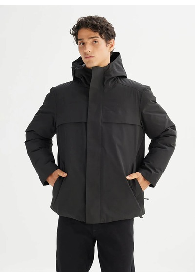 Lee Puffer Siyah Erkek Mont L2520258001 Siyah