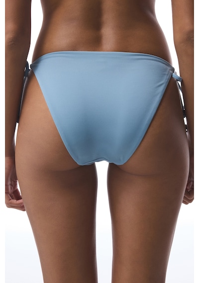 Penti Mavi Maya Boncuklu Bağlamalı Bikini Altı