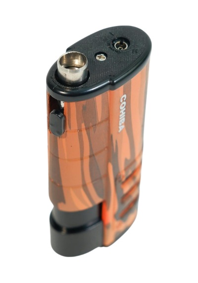 Cohiba 3 Torch Pürmüz Delicili Kamuflaj Desenli Kahverengi Puro Çakmağı - Tr9591