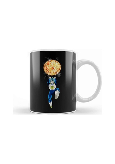 Vegeta Blue Massive Attack Kupa Bardak Porselen Karışık