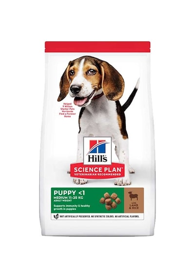 Hill's Kuzu Etli Pirinçli Orta Irk Yavru Köpek Maması 2.5 KG