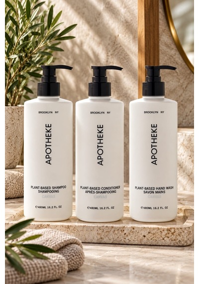 Apotheke 3'lü Bakım Seti 480 Ml Şampuan + Saç Kremi + El Sabunu