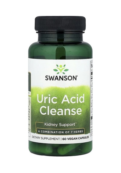 Swanson Vitamins, Uric Acid Cleanse, 60 Vegan Capsules