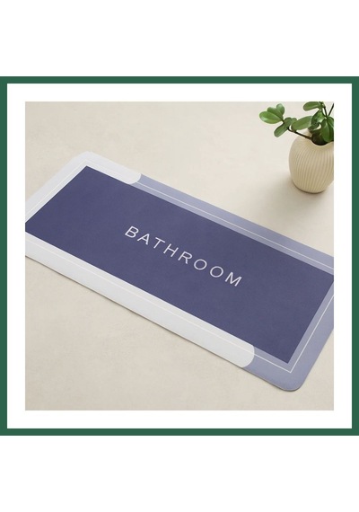 Bezos Dikdörtgen Su Emici Banyo Paspası 116 X 37.5 Cm Elastik Bzs01 Çok Renkli