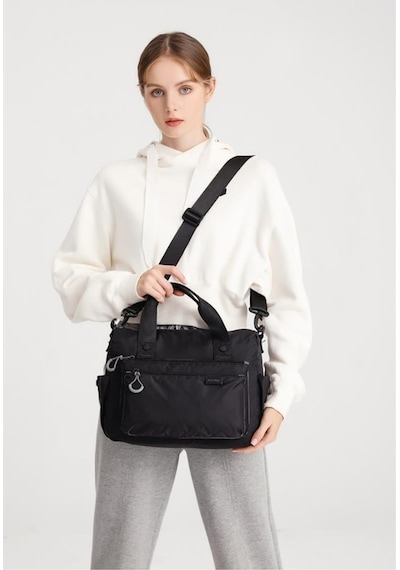 Smart Bags Ekstra Hafif Kumaş Kadın Postacı Çantası 3141 001