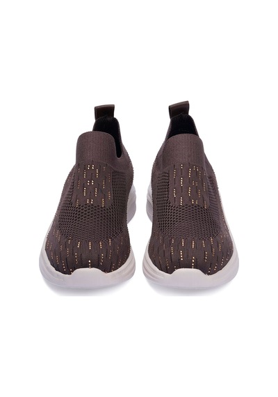 Kadın Triko Sneaker Taş Detaylı Hafif Konfor Taban Günlük Spor Ayakkabı Selina Kahverengi Kahverengi Kadın Triko Sneaker Taş Detaylı Hafif Konfor Taban Günlük Spor Ayakkabı Selina Kahverengi Kahverengi