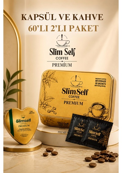 Slimself Kapsul Ve Kahve 60'lı 2 Li