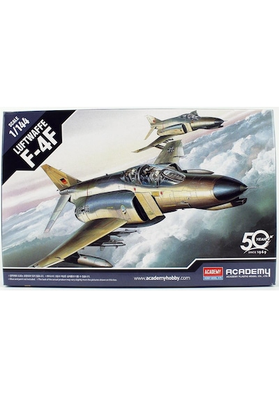 Academy 12611 1/144 Ölçek, Luftwaffe F-4f Savaş Uçağı, Plastik Model Kiti-55932