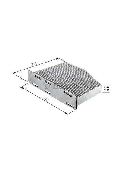 Bosch 1987432397 Karbonlu Polen Filtresi 1k1819653b