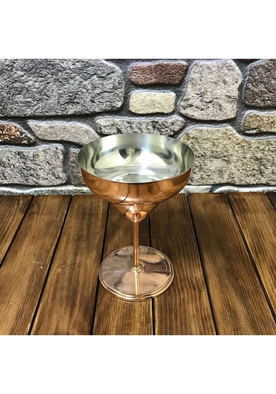 Bakır Margarita Bardağı