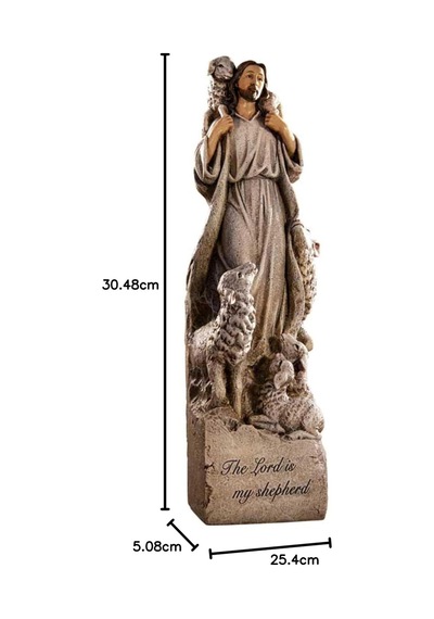 Christian Brands The Lord İs My Shepherd 30 Cm Heykel