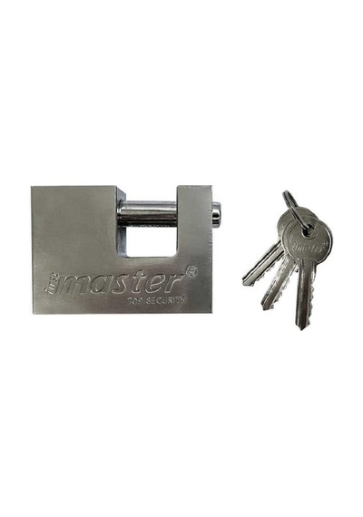 Master Kayar Milli Asma Kilit Saten Kaplama 80mm