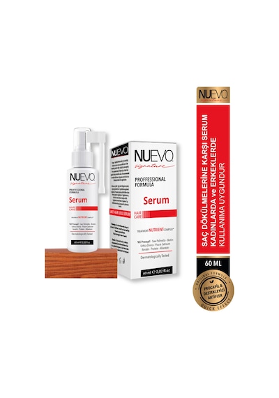 Nuevo Signature Saç Dökülmelerine Karşı ve Ekimi Sonrası %5 Procapil Serum 60 ML