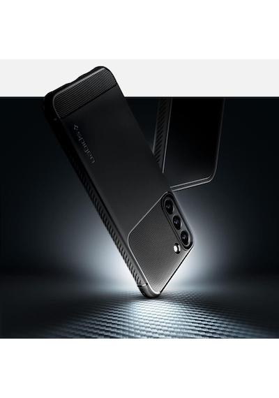 Spigen Samsung Uyumlu Galaxy S22 Plus 5G Kılıf Rugged Armor Matte Black - ACS03952