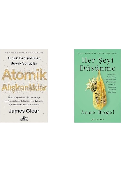 Atomık Alıskanlıklar + Her Seyı Dusunme 2 Set
